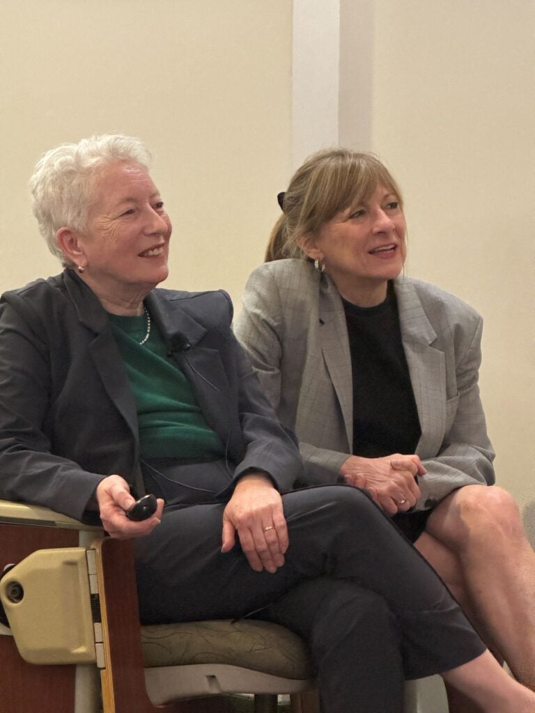 Dorothy Edwards and Laurie Dromerick